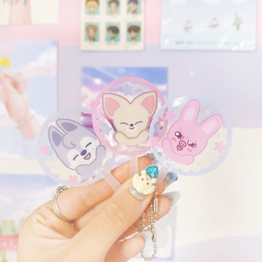skzoo mini picket keychains