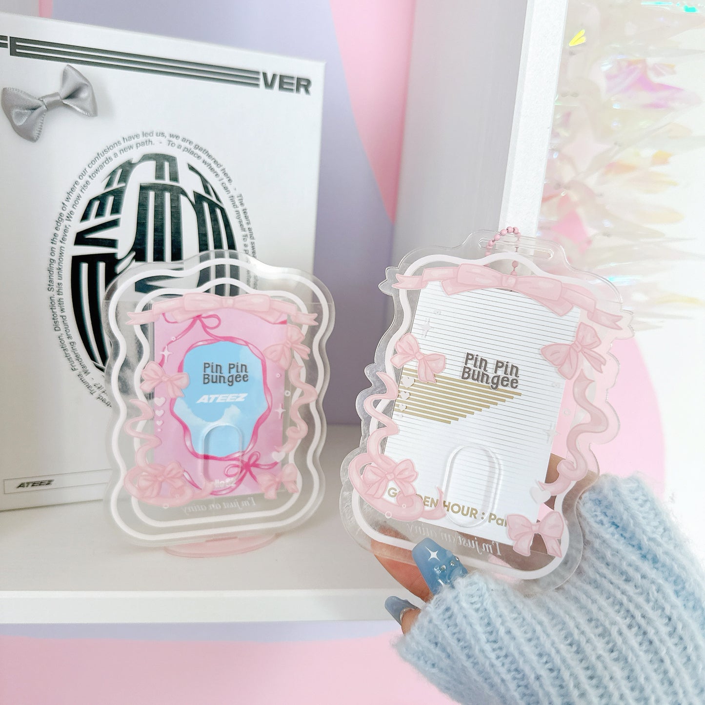 Just an Atiny acrylic photocard KEYCHAIN PREORDER