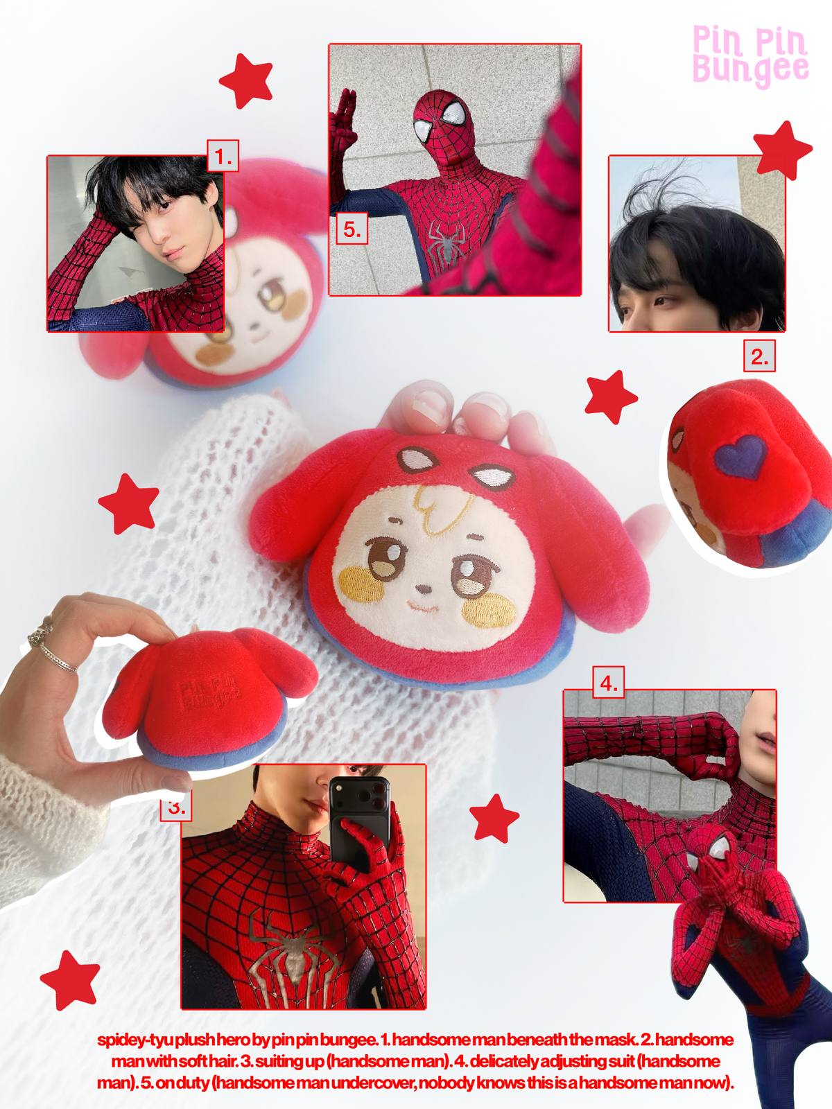 Spidey-Tyu plushie PREORDER