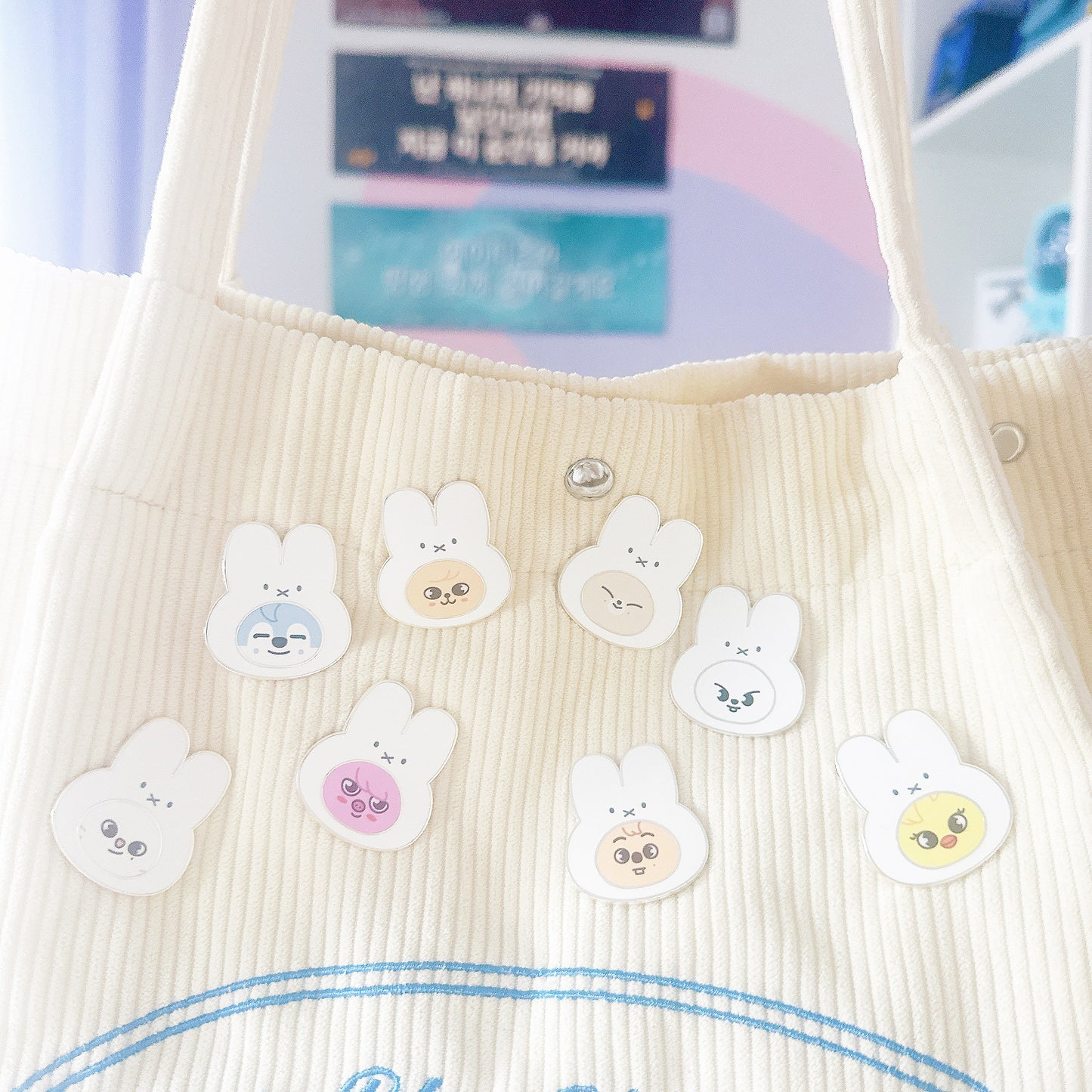 Miffkzoo enamel pins