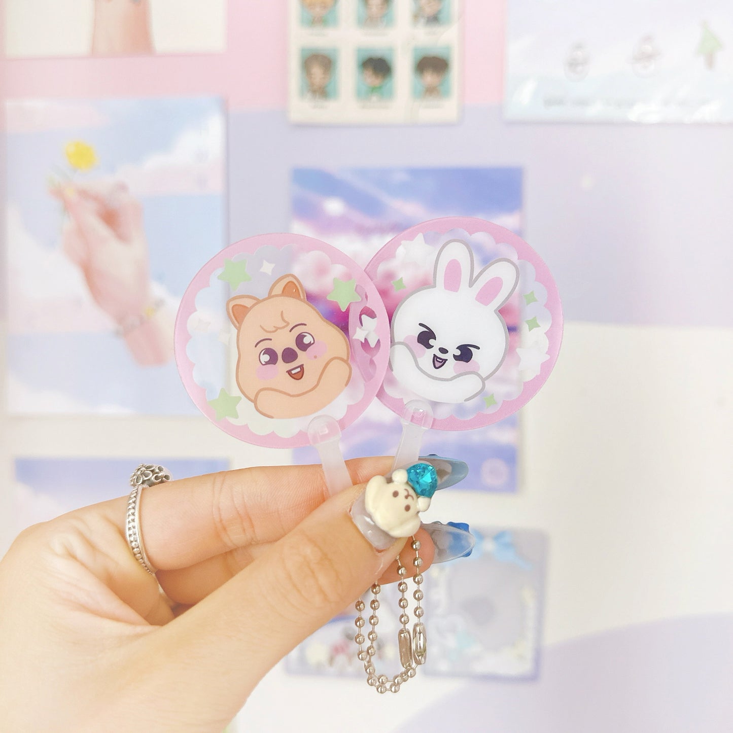 skzoo mini picket keychains