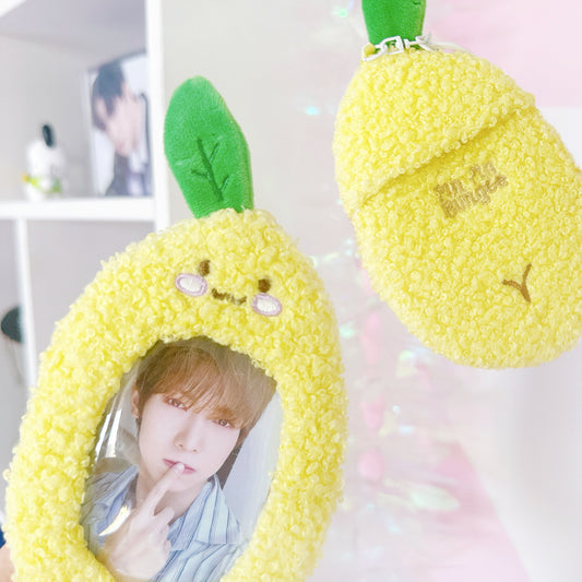Lil Lemon plush photocard keychain