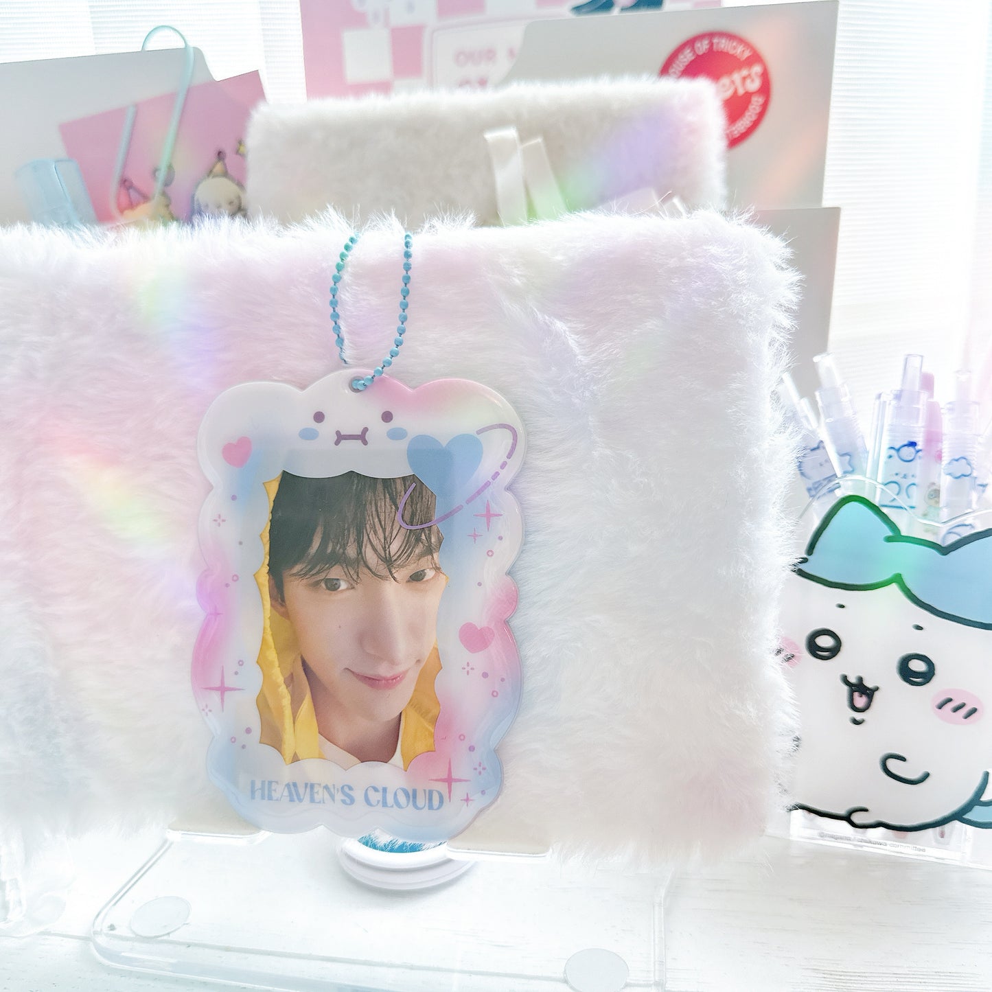 Heaven's Cloud photocard keychains