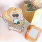 Bread photocard keychains