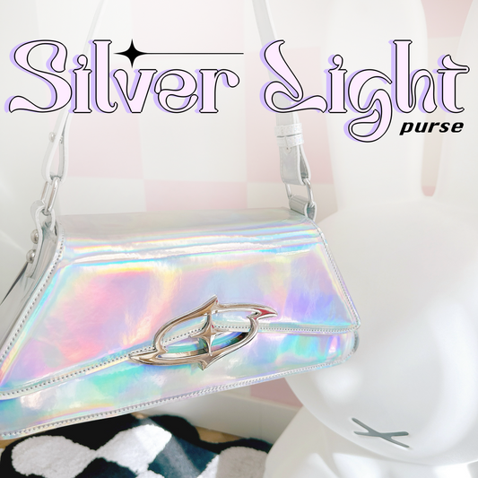 Silver Light purse PREORDER