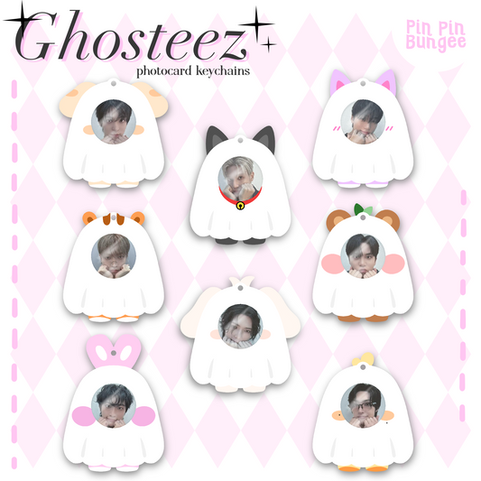 Ghosteez photocard keychain PREORDER