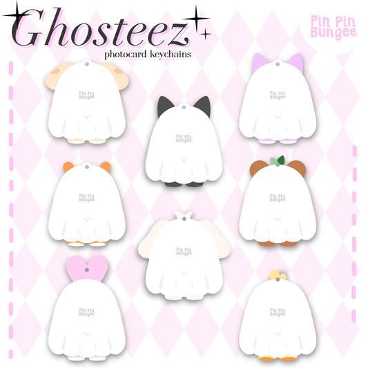 Ghosteez photocard keychain PREORDER