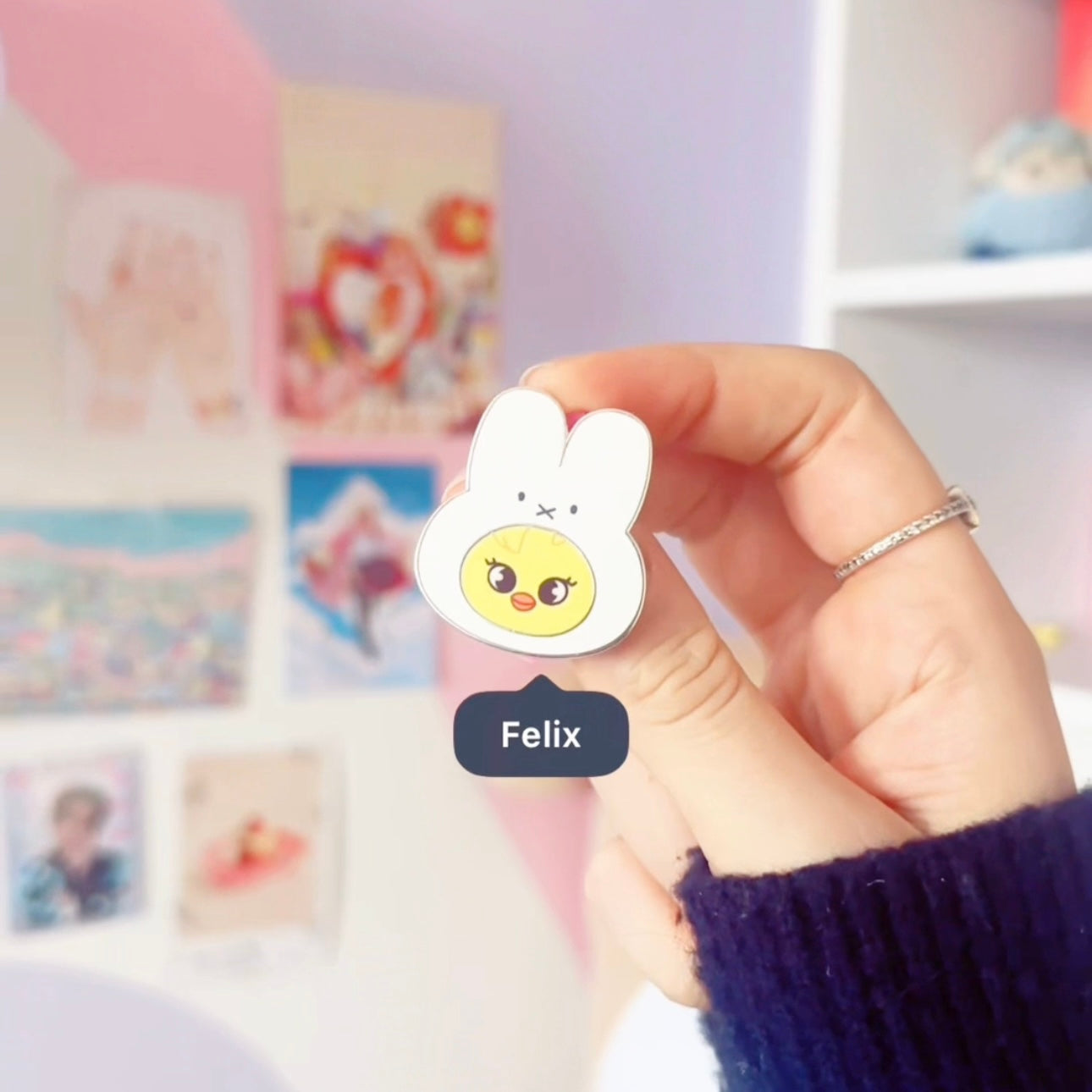 Miffkzoo enamel pins