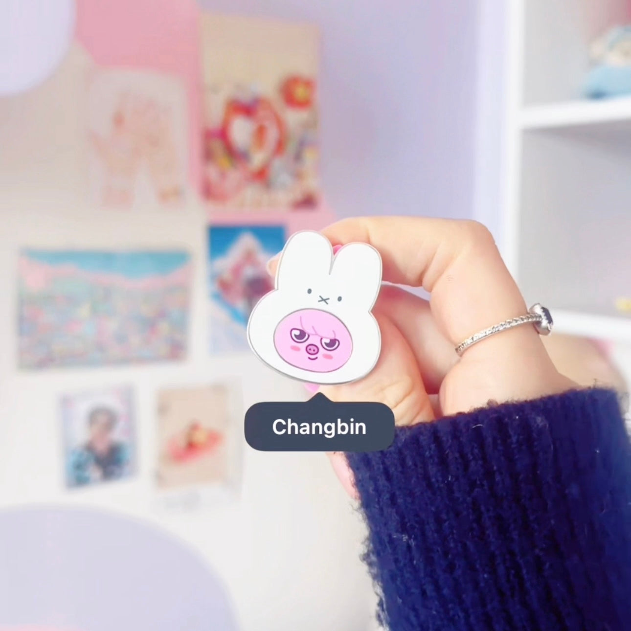 Miffkzoo enamel pins