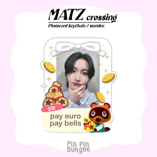 Matz Crossing photocard keychain PREORDER
