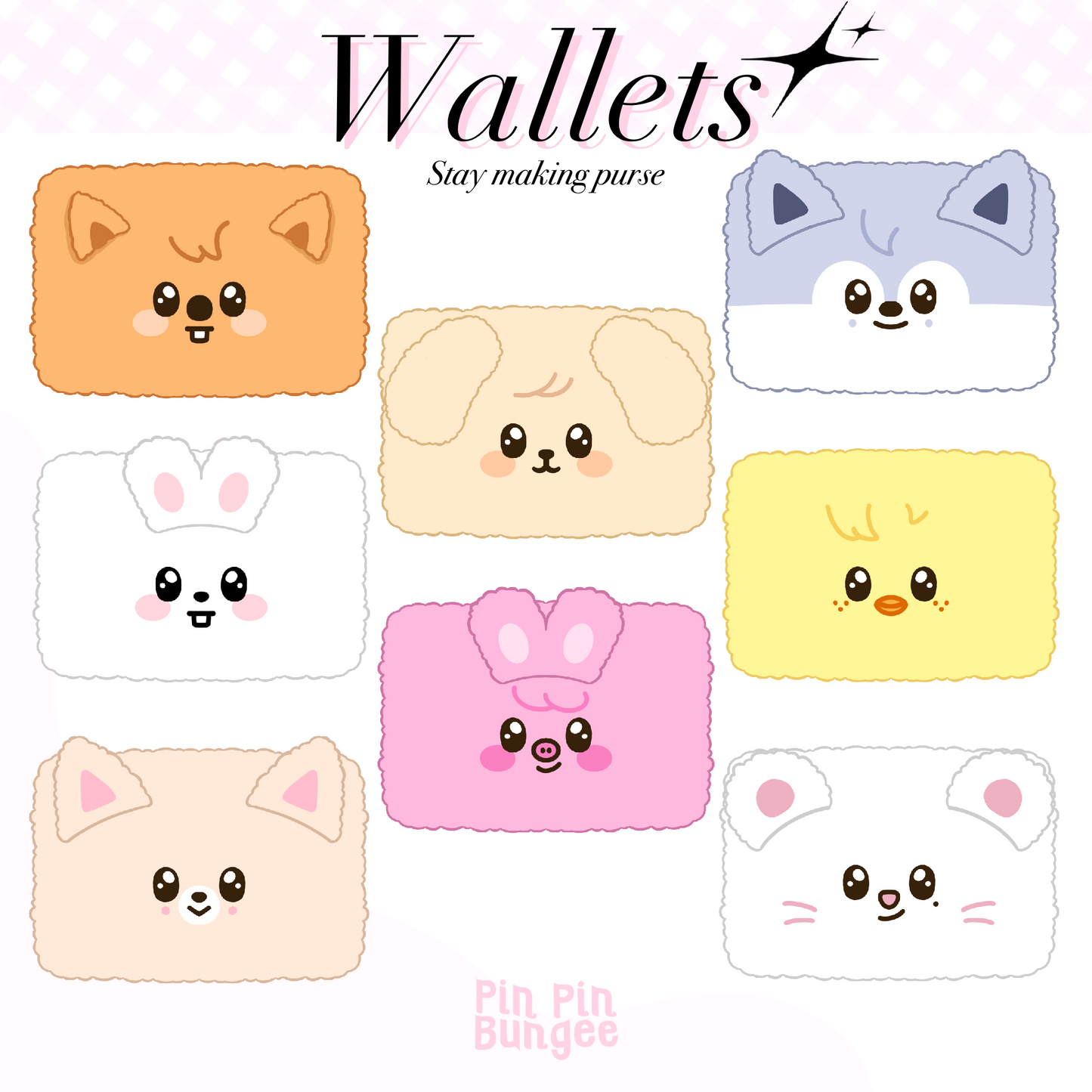 Stay Making Purse wallet PREORDERS
