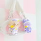 Break The Wall fluff bag -pink ver