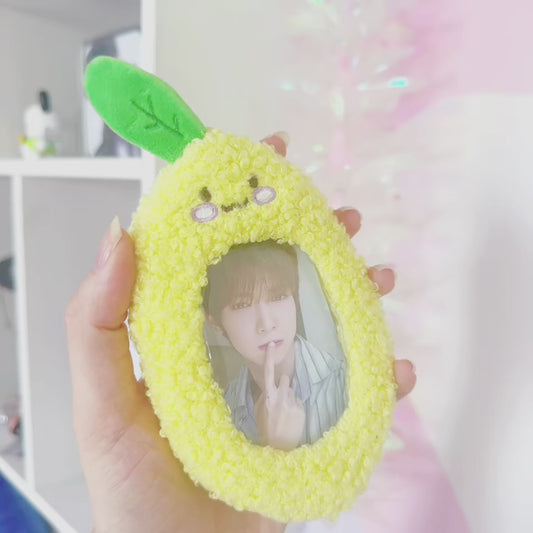 Lil Lemon plush photocard keychain