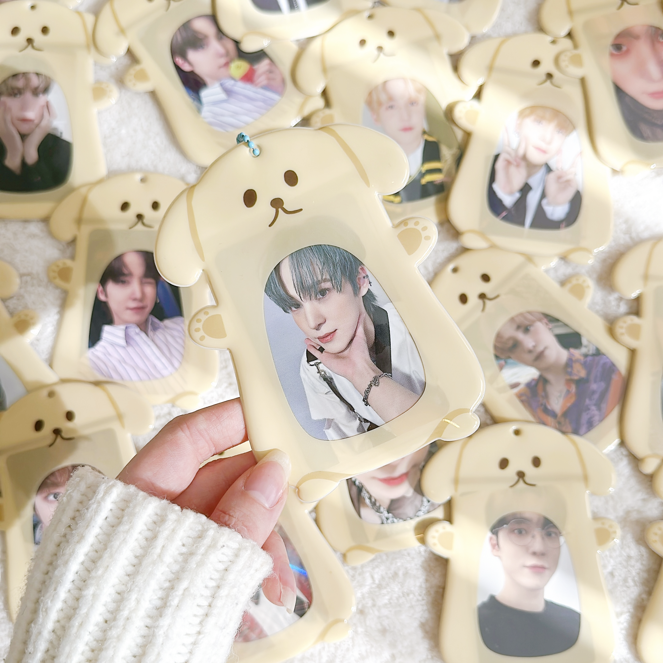 Pudeongie photocard keychains – Pin Pin Bungee