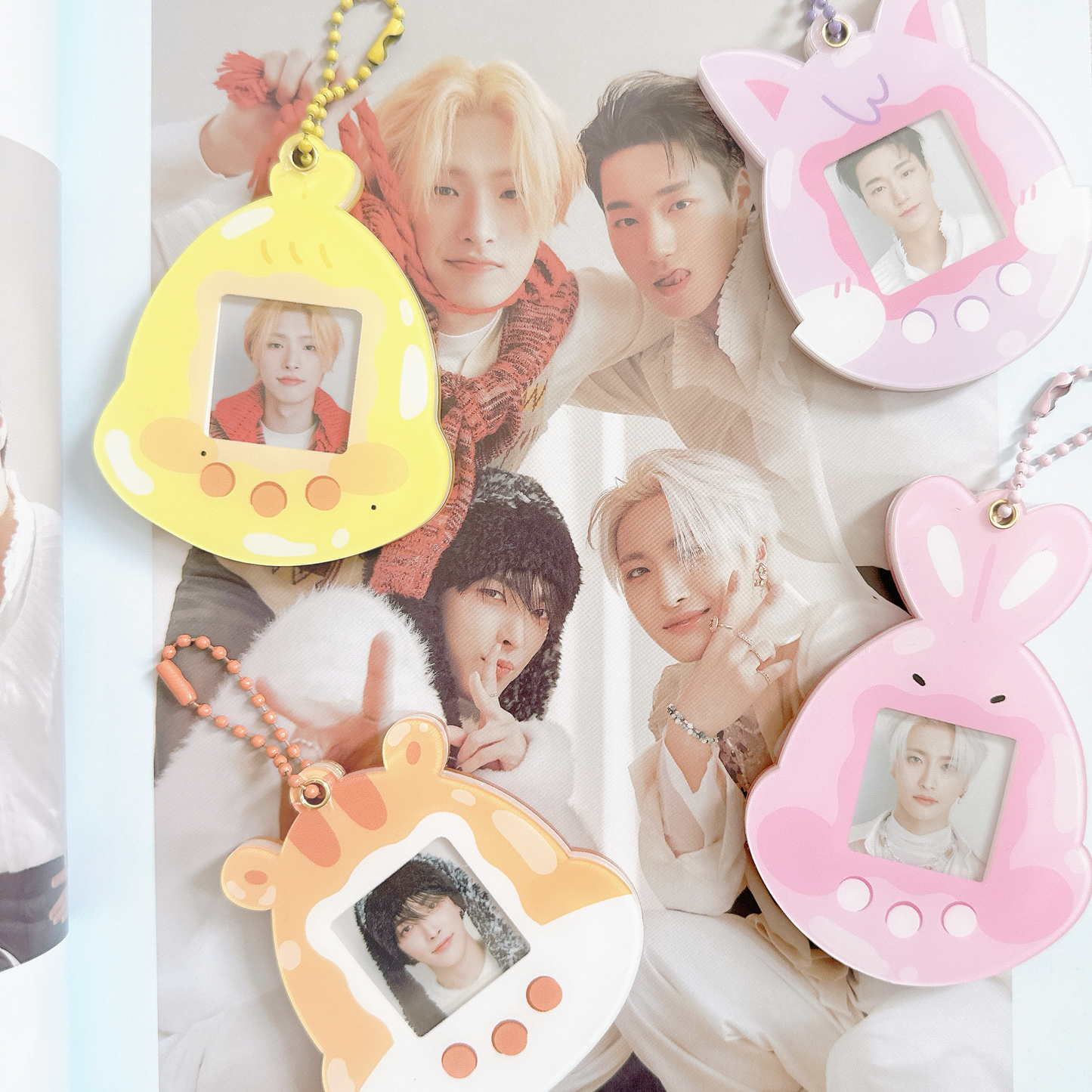 Tamateez ID photo keychains