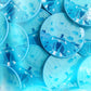 Blue Side enamel pin