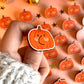 Pumpkin pd wooden pin